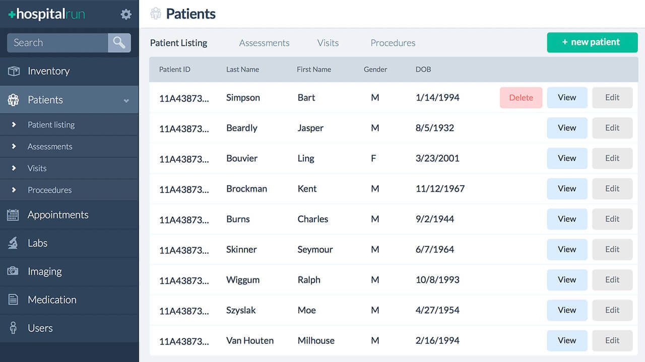 open source healthcare software