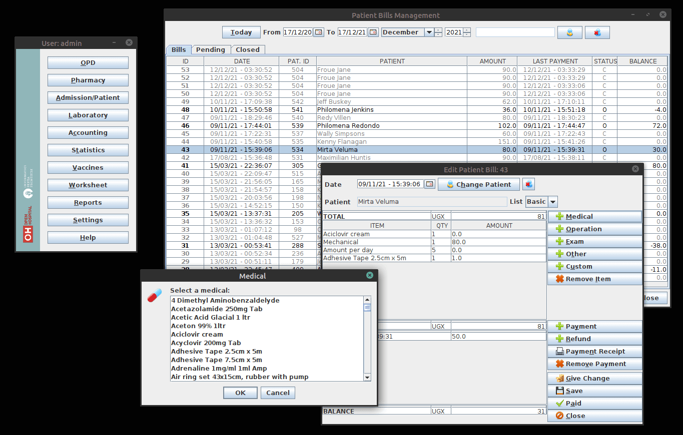 open source healthcare software